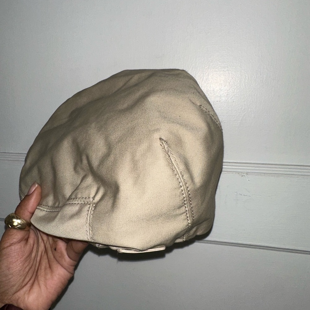 Prada Classic Tan Flat Cap - Picture 9 of 16